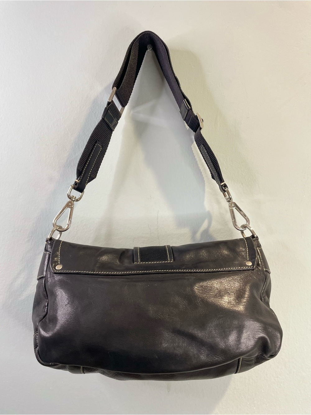 Prada Vintage all calfskin Y2K shoulder bag - Picture 9 of 10